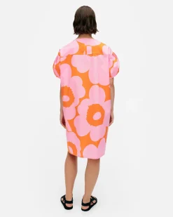 Vaatteet Marimekko Mekot^Avomeri Unikko Puuvillapopliinimekko