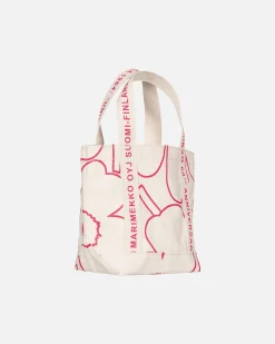 Laukut Marimekko Kangaslaukut^Carrier Mini Piirto Unikko Laukku