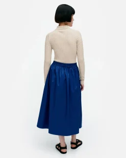 Vaatteet Marimekko Hameet^Garrel Solid Puuvillapopliinihame