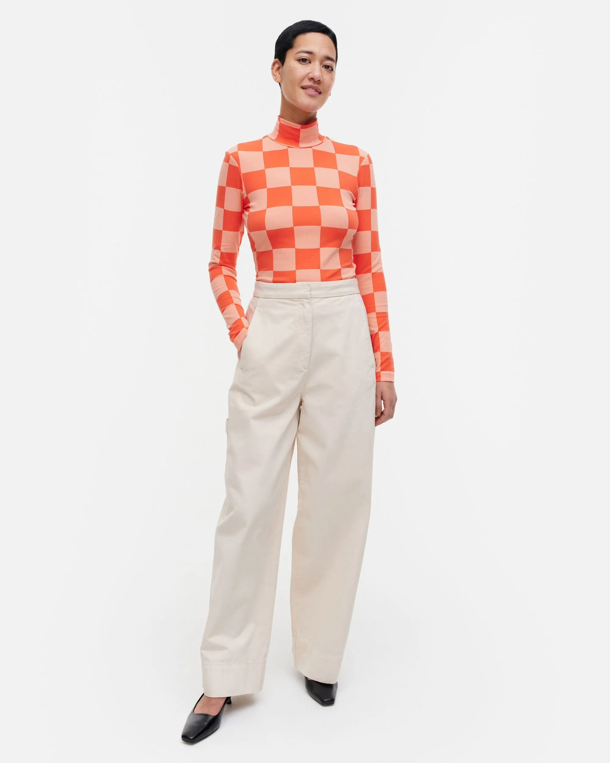 Vaatteet Marimekko Paidat Ja Tunikat^Ju00E4Ku00E4Lu00E4 Kukko Ja Kana Poolopaita