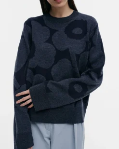 Vaatteet Marimekko Paidat Ja Tunikat^Kalotti Unikko Villaneulepusero