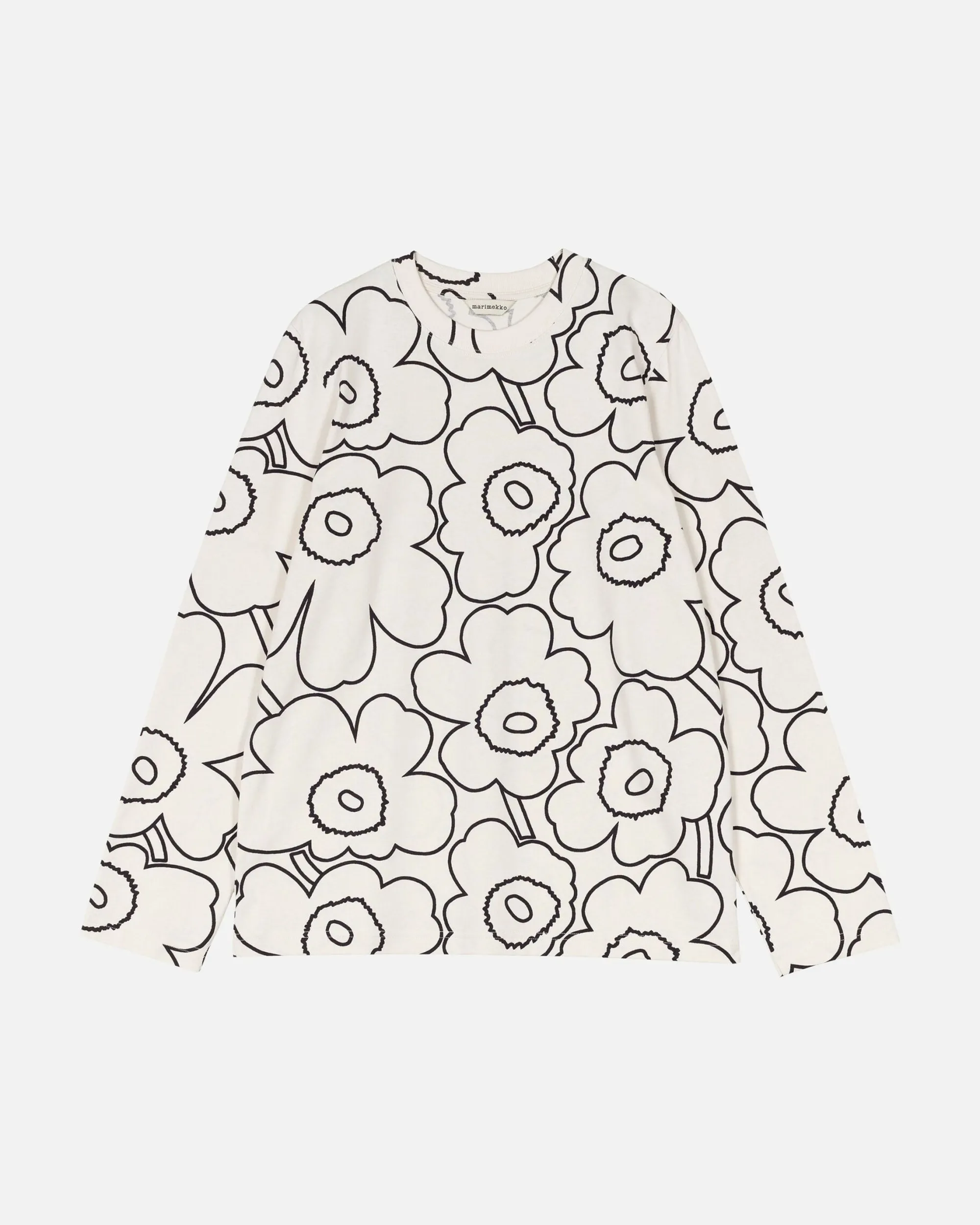 Vaatteet Marimekko Unisex^Kioski Biitti Pieni Piirto Unikko Trikoopaita