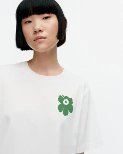 Vaatteet Marimekko Unisex^Kioski Embla Unikko Placement T-Paita