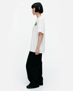 Vaatteet Marimekko Unisex^Kioski Embla Unikko Placement T-Paita