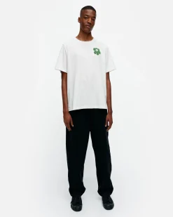 Vaatteet Marimekko Unisex^Kioski Embla Unikko Placement T-Paita