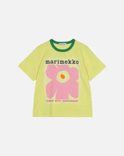 Vaatteet Marimekko Paidat Ja Tunikat^Kioski Erna Unikko Placement T-Paita