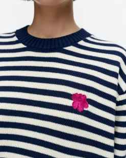 Vaatteet Marimekko Unisex^Kioski Kesu00E4Koju Patja Puuvillaneulepaita