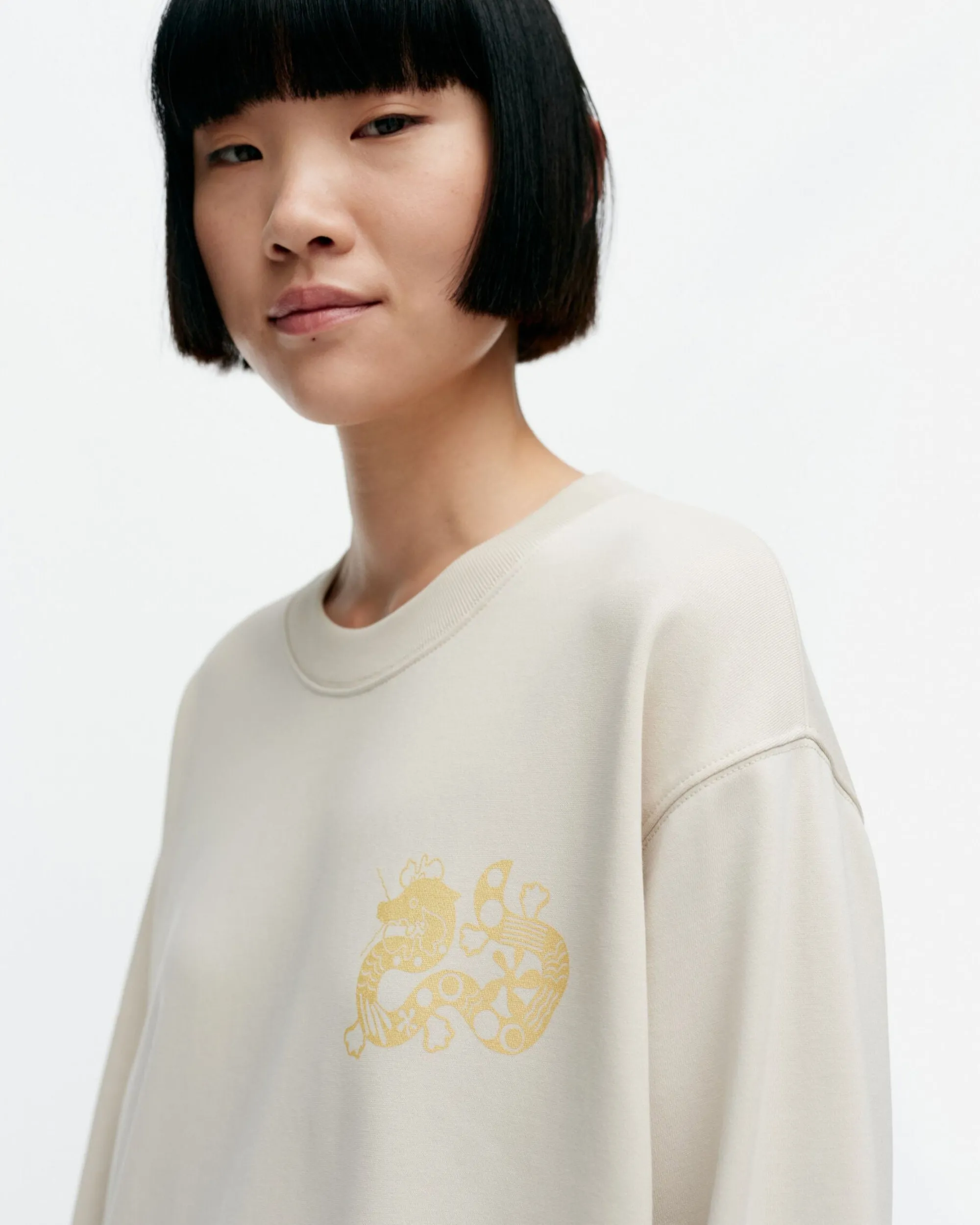 Vaatteet Marimekko Unisex^Kioski Loisto Jalo Placement Collegepaita