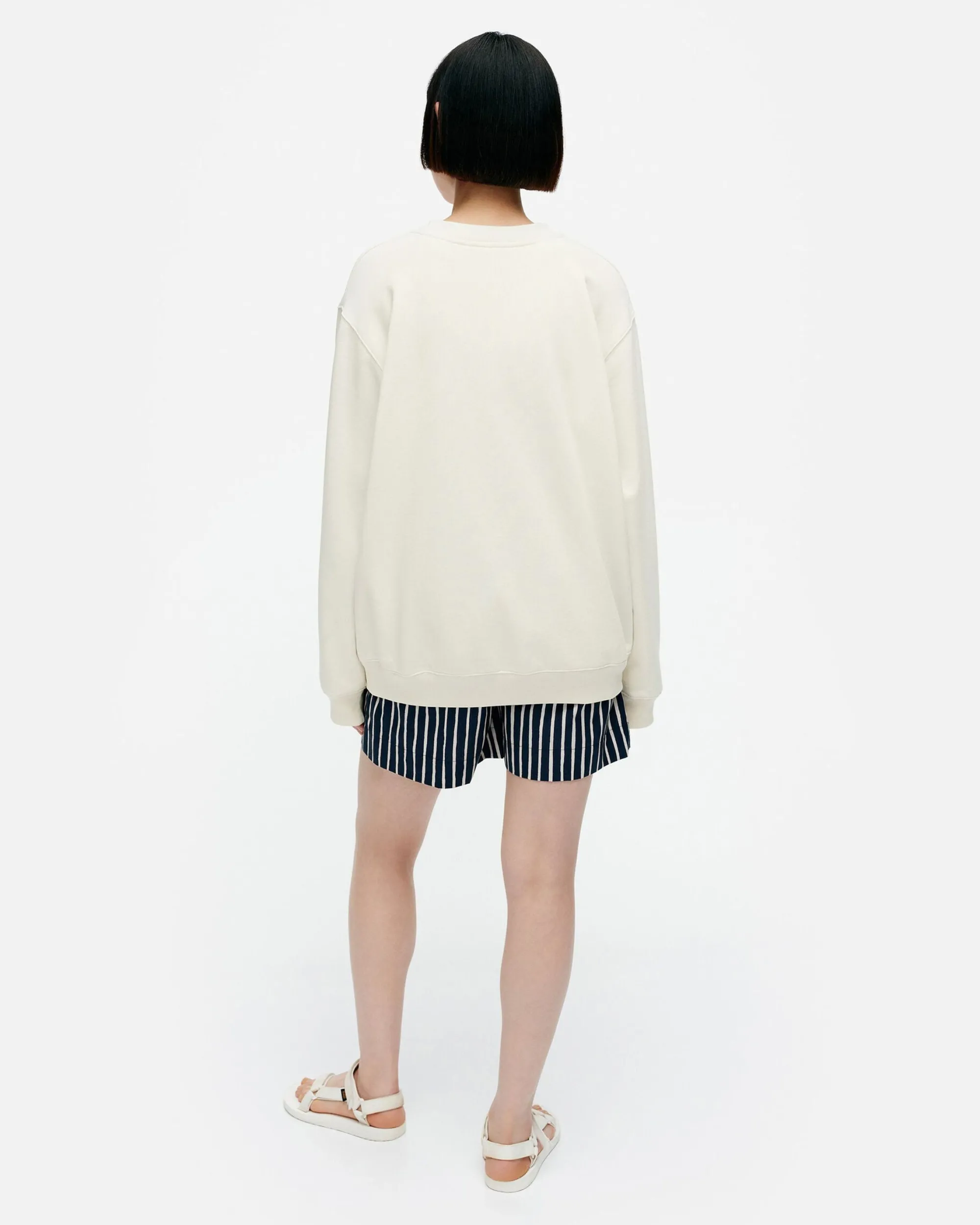 Vaatteet Marimekko Unisex^Kioski Loisto Unikko Placement Collegepaita