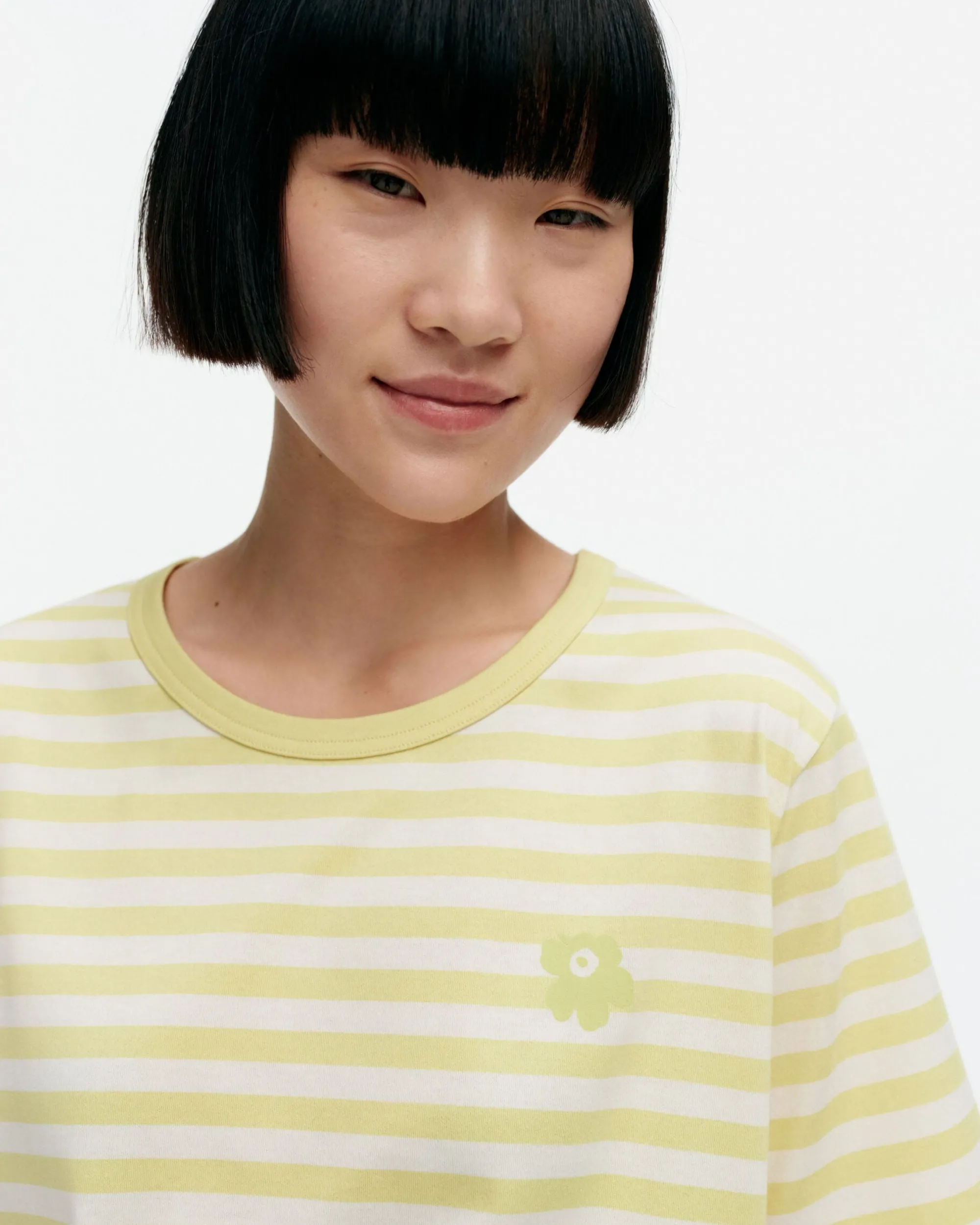 Vaatteet Marimekko Unisex^Kioski Tasaraita Men Shortsleeve T-Paita