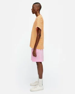 Vaatteet Marimekko Unisex^Kioski Tasaraita Men Shortsleeve T-Paita