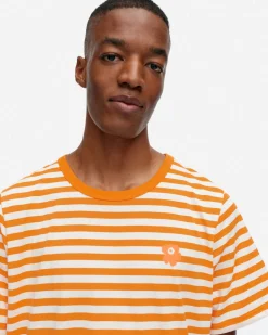 Vaatteet Marimekko Unisex^Kioski Tasaraita Men Shortsleeve T-Paita