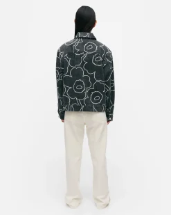 Vaatteet Marimekko Takit Ja Jakut^Kioski Ystu00E4Vyys Pieni Piirto Unikko 2 Farkkutakki