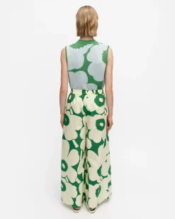 Vaatteet Marimekko Housut^Kohti Unikko Puuvillapopliinihousut