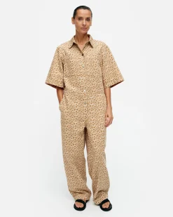 Vaatteet Marimekko Paidat Ja Tunikat^Kukkein Unikko Puuvillahaalari