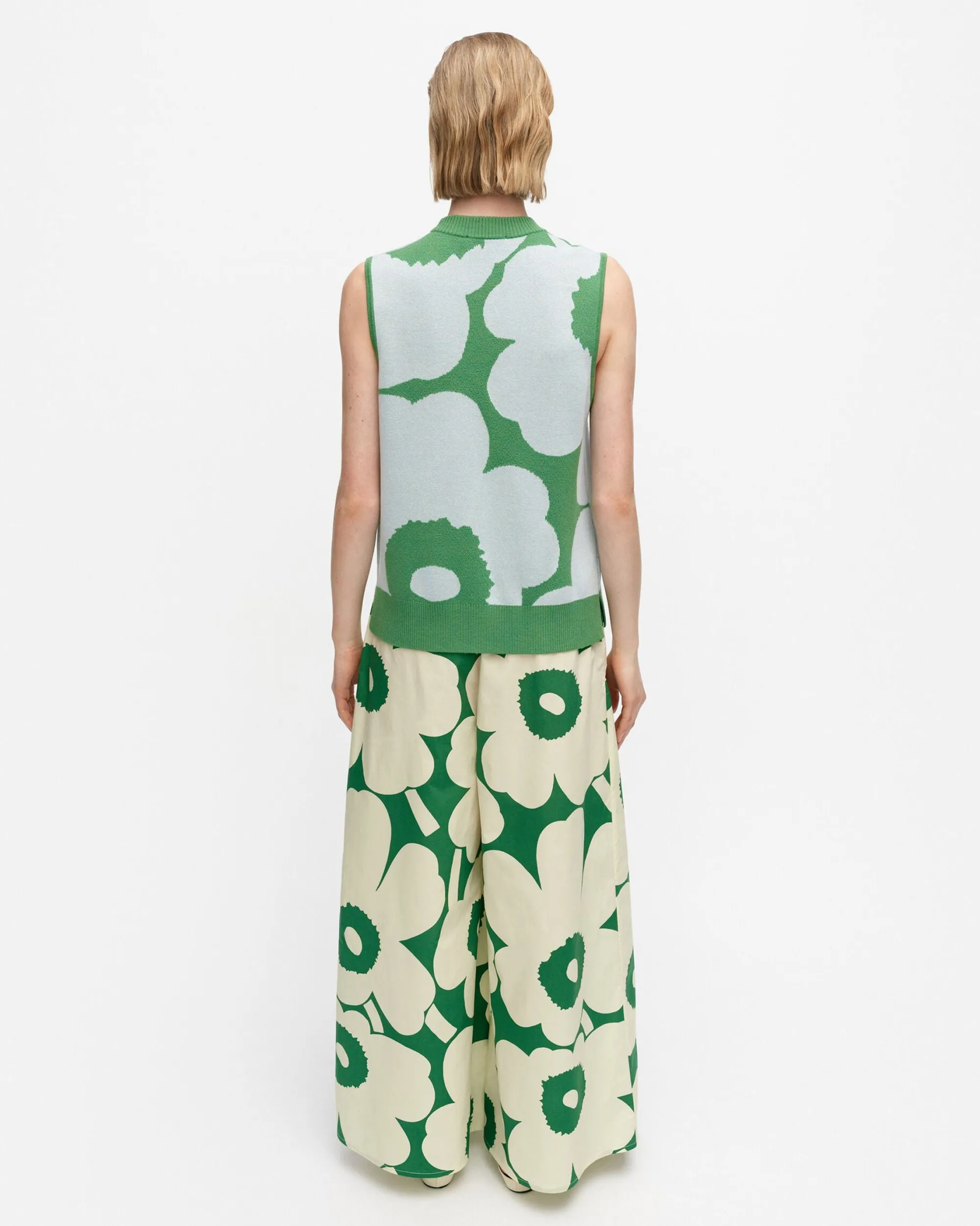 Vaatteet Marimekko Neuleet^Kulma Unikko Villaneuleliivi