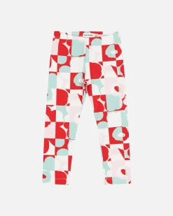 Vaatteet Marimekko Lastenvaatteet^Lairi Ruutu Unikko Ii Housut