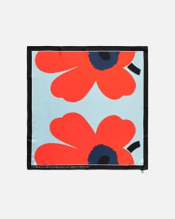 Asusteet Marimekko Huivit^Lauhtua Heijastus Unikko Silkkihuivi