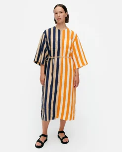 Vaatteet Marimekko Mekot^Markkinat Merirosvo Kuprosekoitemekko