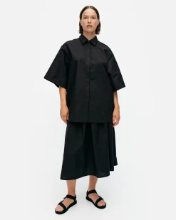 Vaatteet Marimekko Paidat Ja Tunikat^Meara Mini Unikko Puuvillapopliinitunika