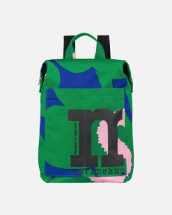 Laukut Marimekko Kangaslaukut^Mono Backpack Unikko Reppu