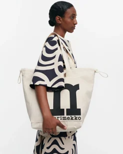 Laukut Marimekko Kangaslaukut^Mono City Tote Solid Olkalaukku