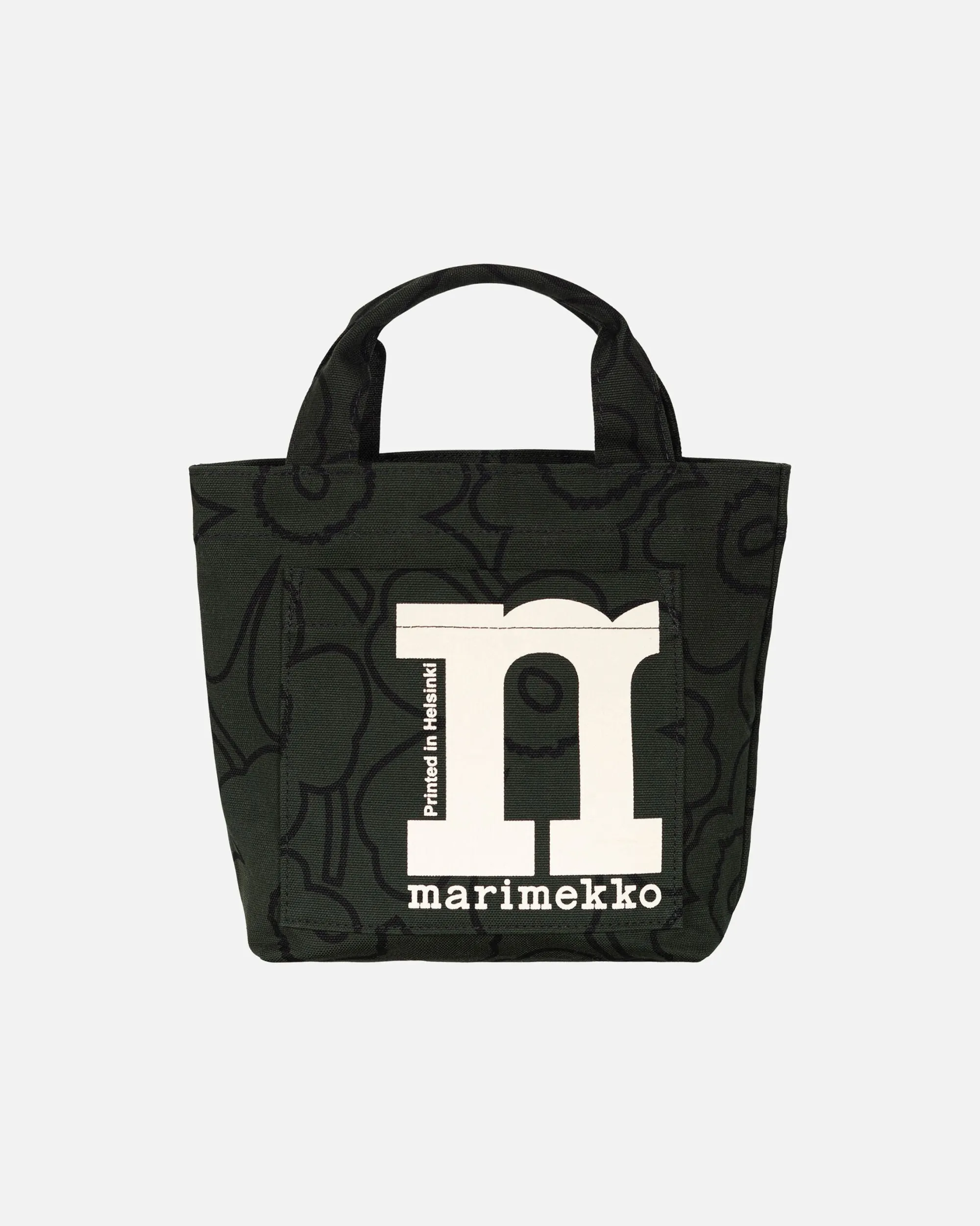 Laukut Marimekko Kangaslaukut^Mono Mini Tote Piirto Unikko Laukku