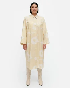 Vaatteet Marimekko Mekot^Monokromi Unikko Puuvillamekko