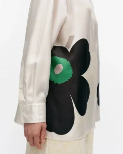 Vaatteet Marimekko Paidat Ja Tunikat^Outi Heijastus Unikko Silkkipaita