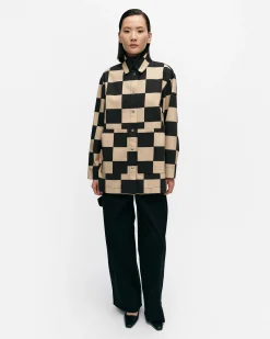 Vaatteet Marimekko Paidat Ja Tunikat^Potenssi Kukko Ja Kana Puuvillapaitatakki