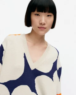 Vaatteet Marimekko Paidat Ja Tunikat^Pu00E4Ivu00E4 Unikko Puuvillaneulepusero