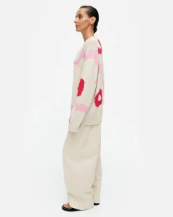 Vaatteet Marimekko Neuleet^Pu00E4Ivu00E4 Unikko Puuvillaneulepusero