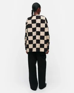 Vaatteet Marimekko Paidat Ja Tunikat^Reuna Kukko Ja Kana Puuvillapellavatunika