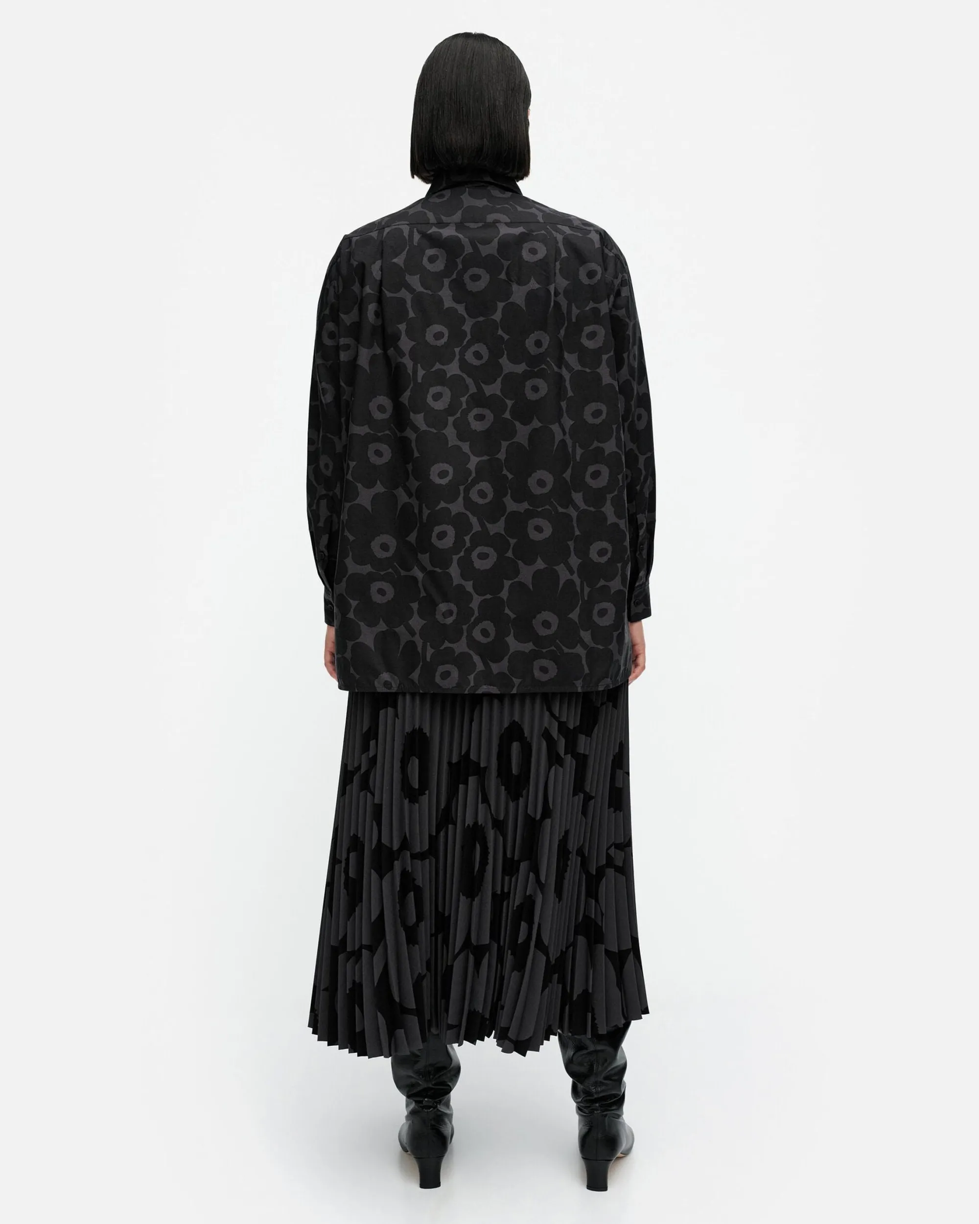 Vaatteet Marimekko Paidat Ja Tunikat^Ruoste Mini Unikko Puuvillapopliinipaita