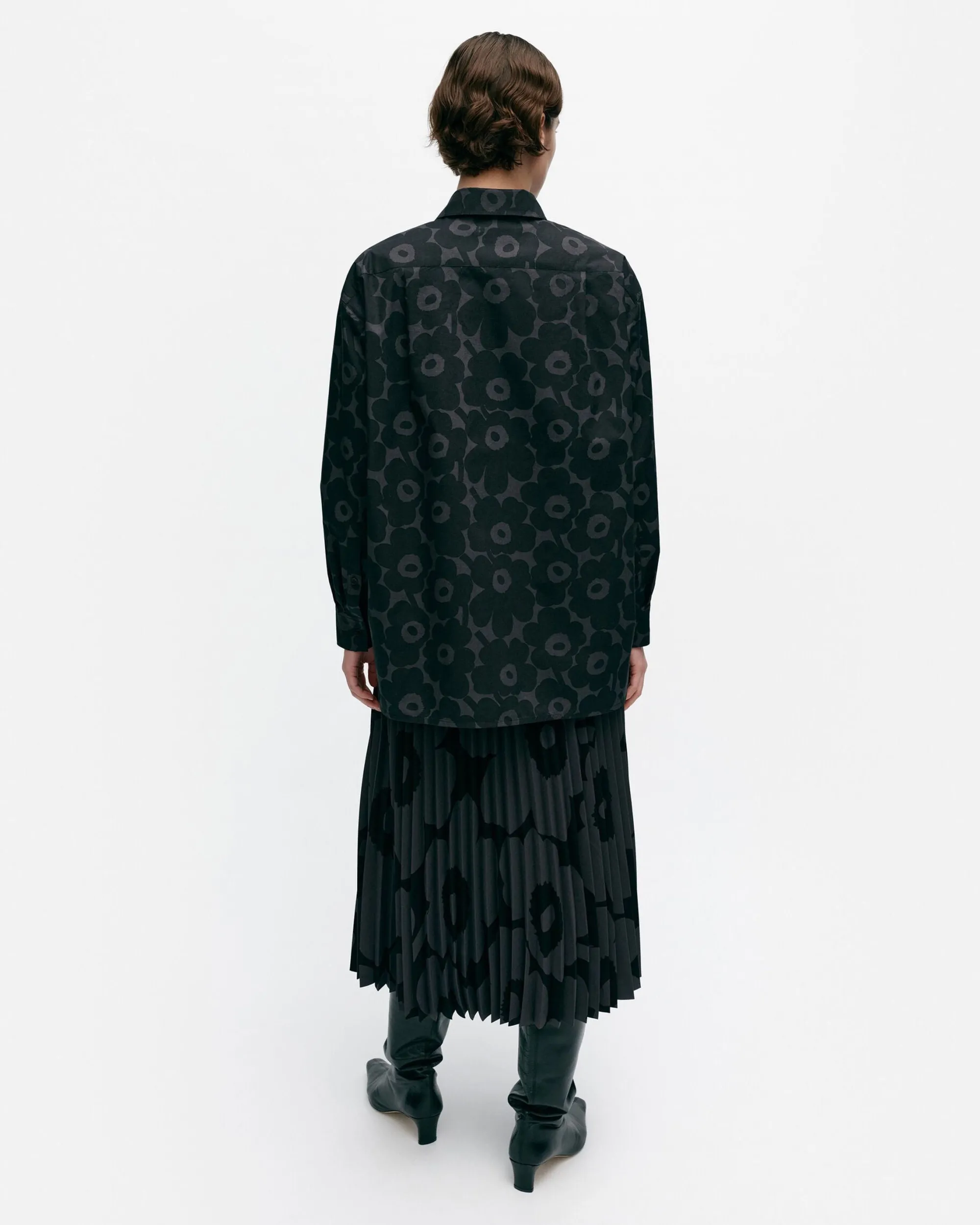 Vaatteet Marimekko Paidat Ja Tunikat^Ruoste Mini Unikko Puuvillapopliinipaita