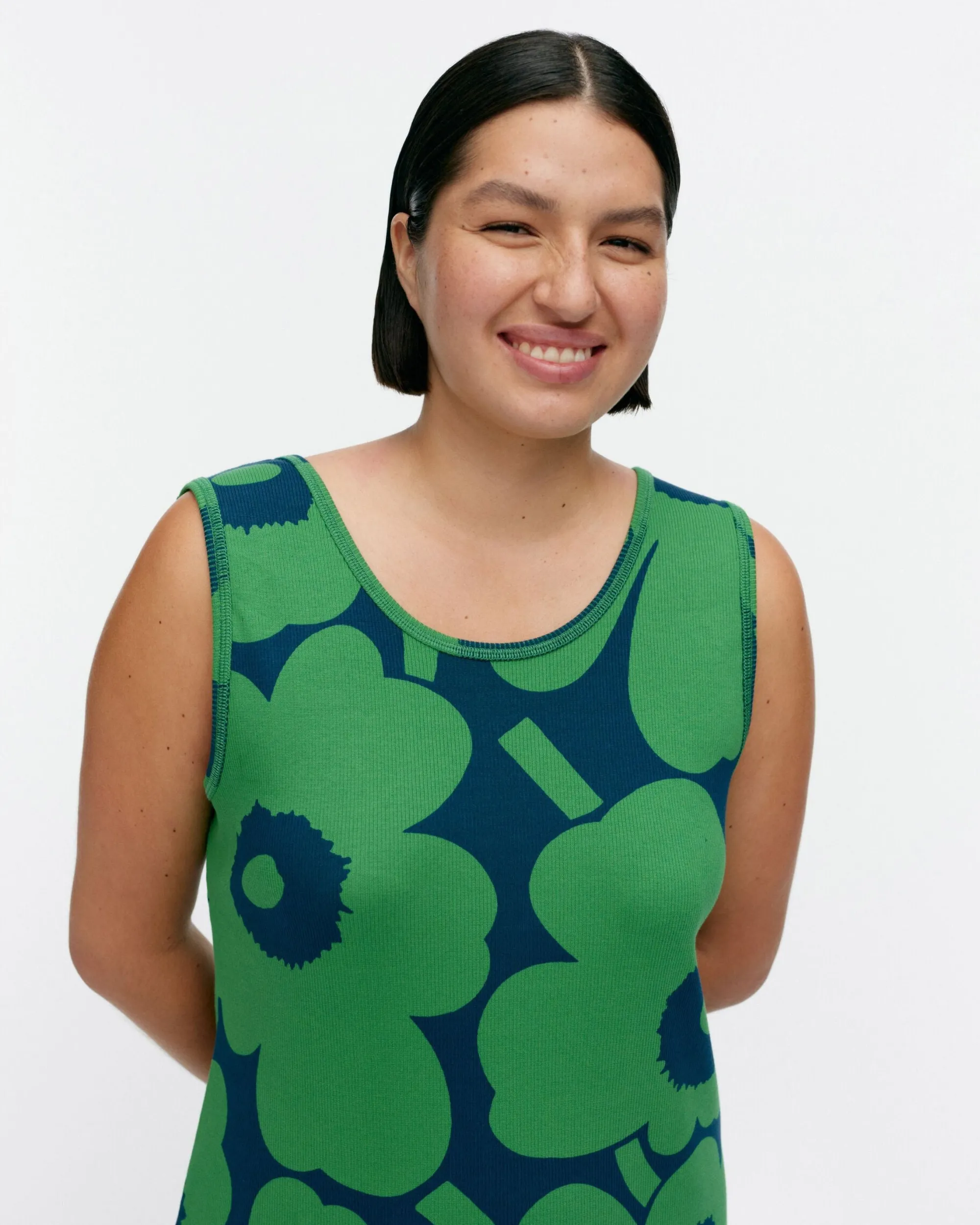 Vaatteet Marimekko Mekot^Simpukka Unikko Ribbimekko