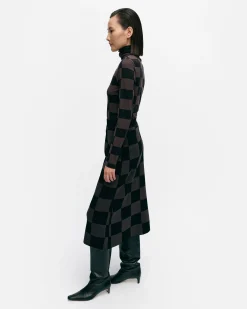 Vaatteet Marimekko Hameet^Suora Kukko Ja Kana Neulehame