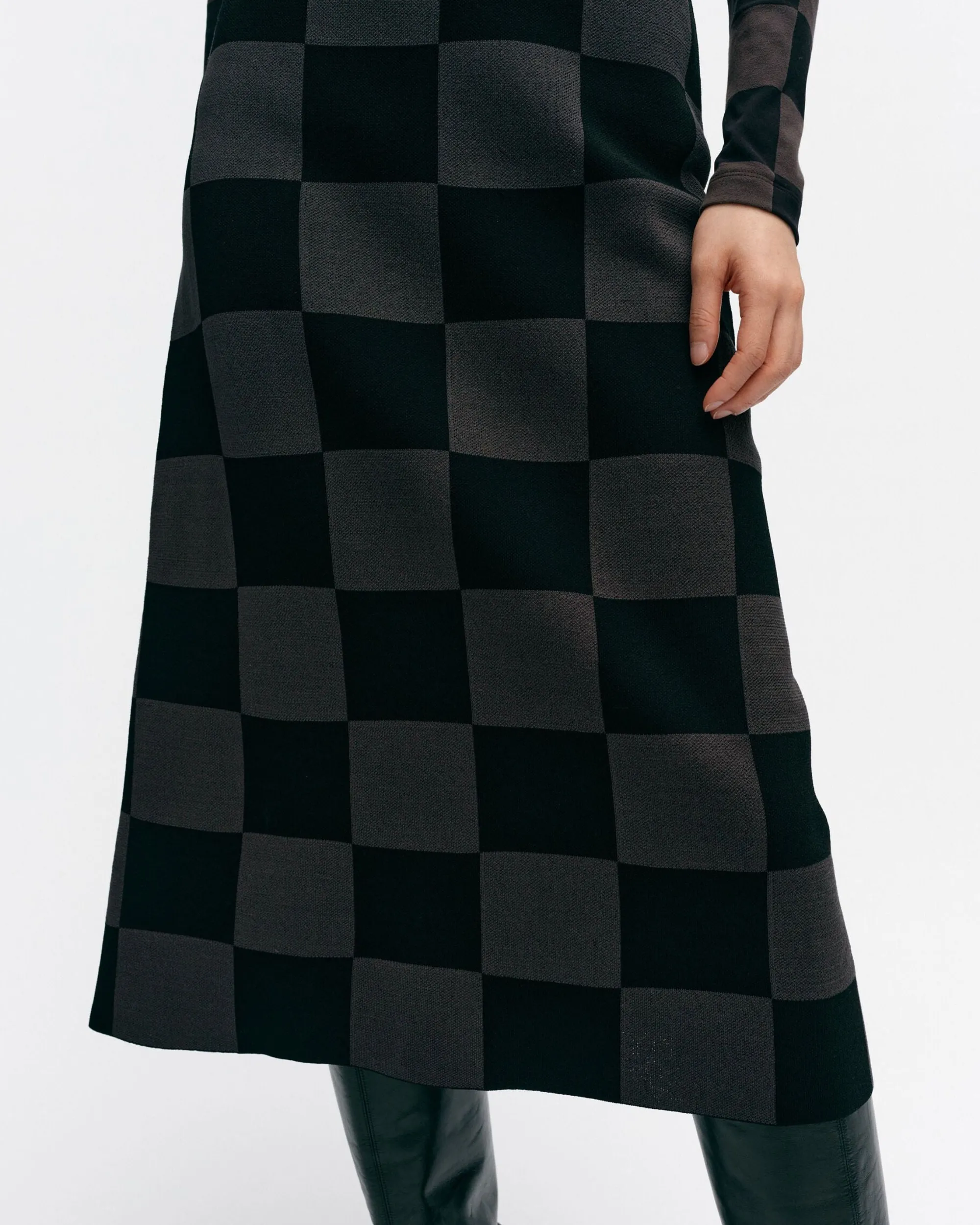 Vaatteet Marimekko Hameet^Suora Kukko Ja Kana Neulehame