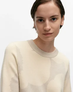 Vaatteet Marimekko Neuleet^Tahti Ii Unikko Villaneulepusero