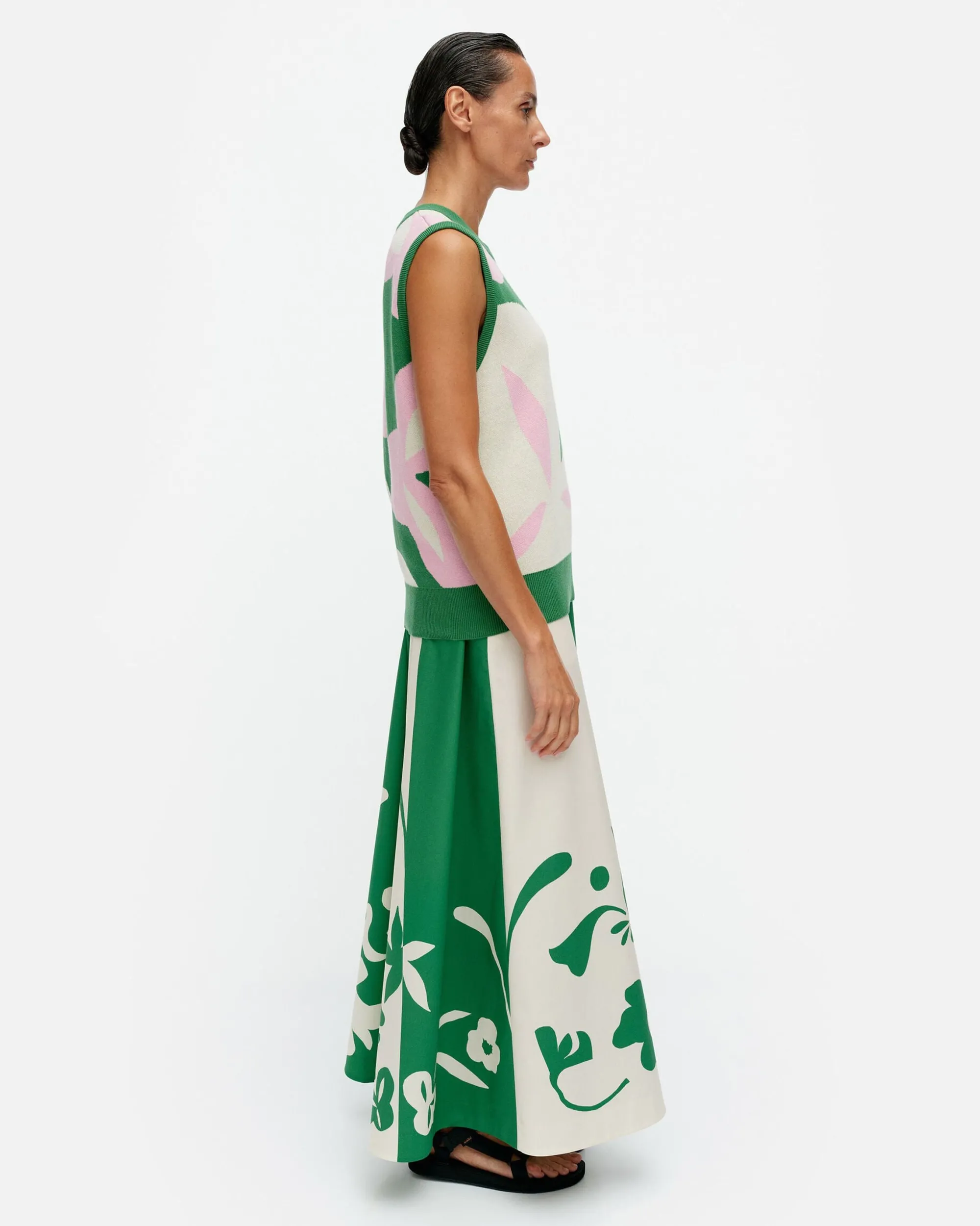 Vaatteet Marimekko Neuleet^Vesikko Poiminto Puuvillaneuleliivi