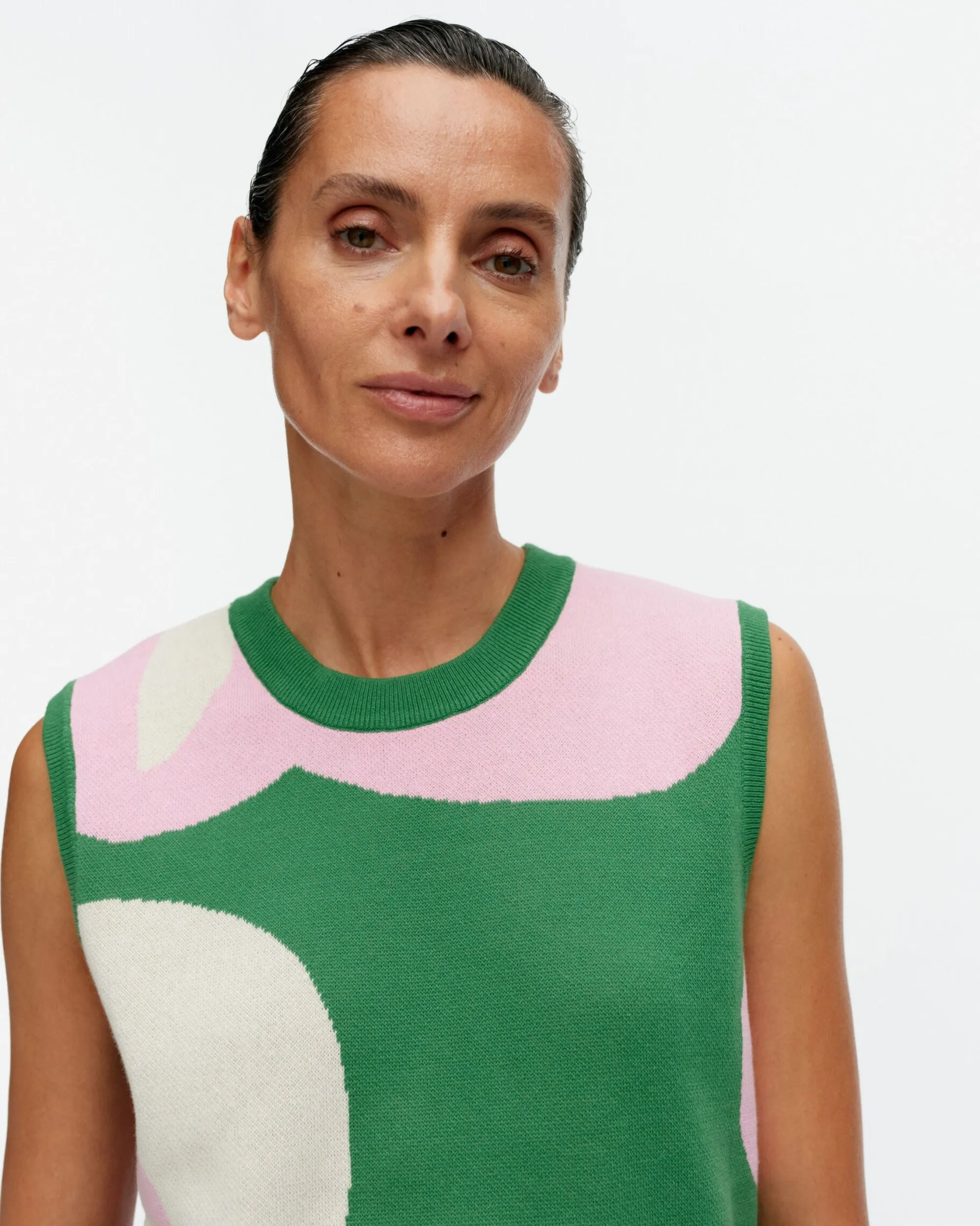 Vaatteet Marimekko Neuleet^Vesikko Poiminto Puuvillaneuleliivi