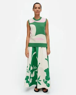 Vaatteet Marimekko Paidat Ja Tunikat^Vesikko Poiminto Puuvillaneuleliivi