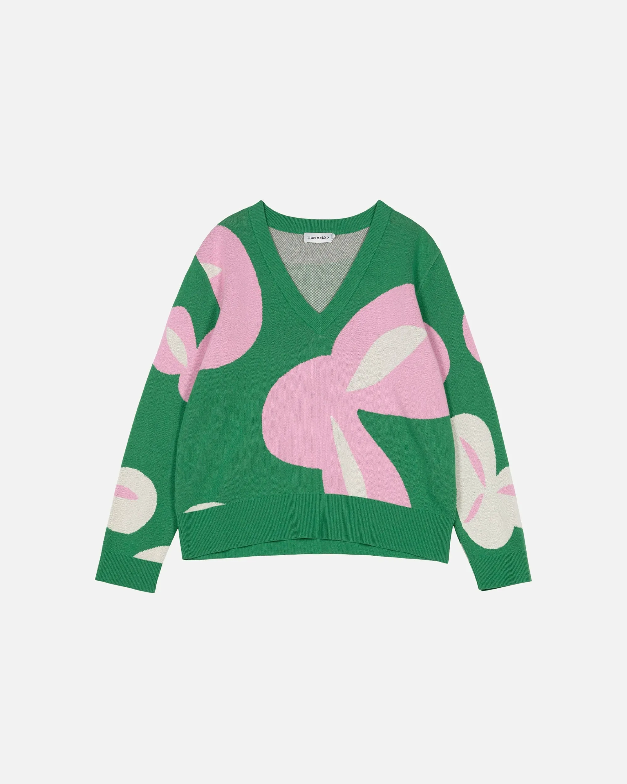 Vaatteet Marimekko Unisex^Viuhko Poiminto Puuvillaneulepusero